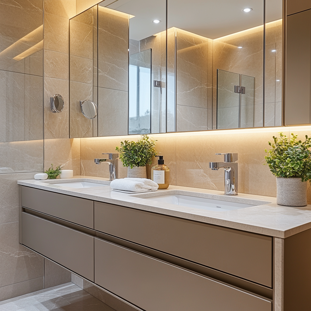 j.nunezbrzrg_Luxury_bathroom_cabinets_made_of_brushed_metal_wit_954c366b-f4b5-4ec8-bcd2-fcd2bb54c983